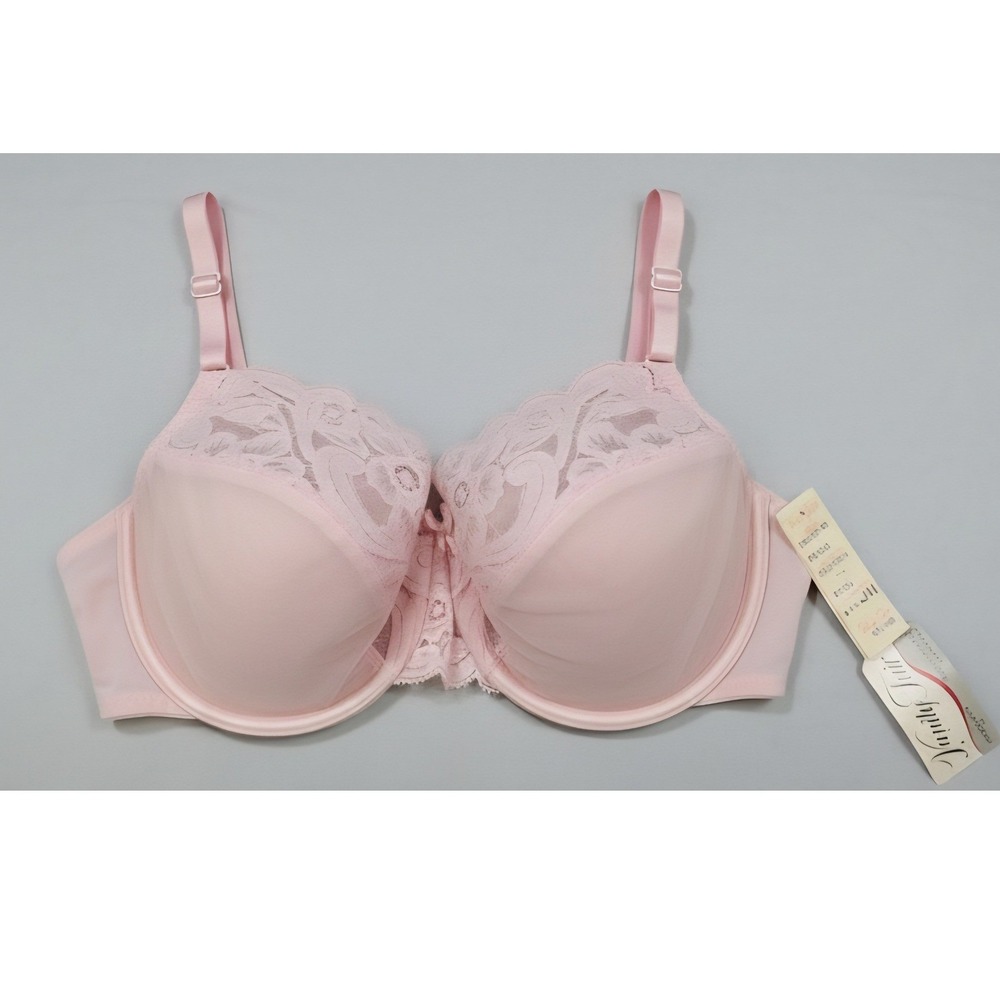 Vanity Fair Misty Plum Lace Full Coverage Balconette‎ Bra 34D Underwire Support